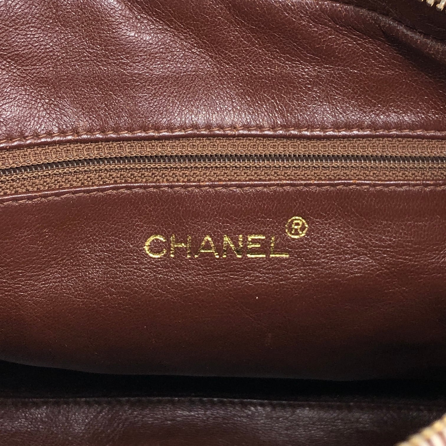 CHANEL シャネル ショルダーバッグ ブラウン ココマーク レザー