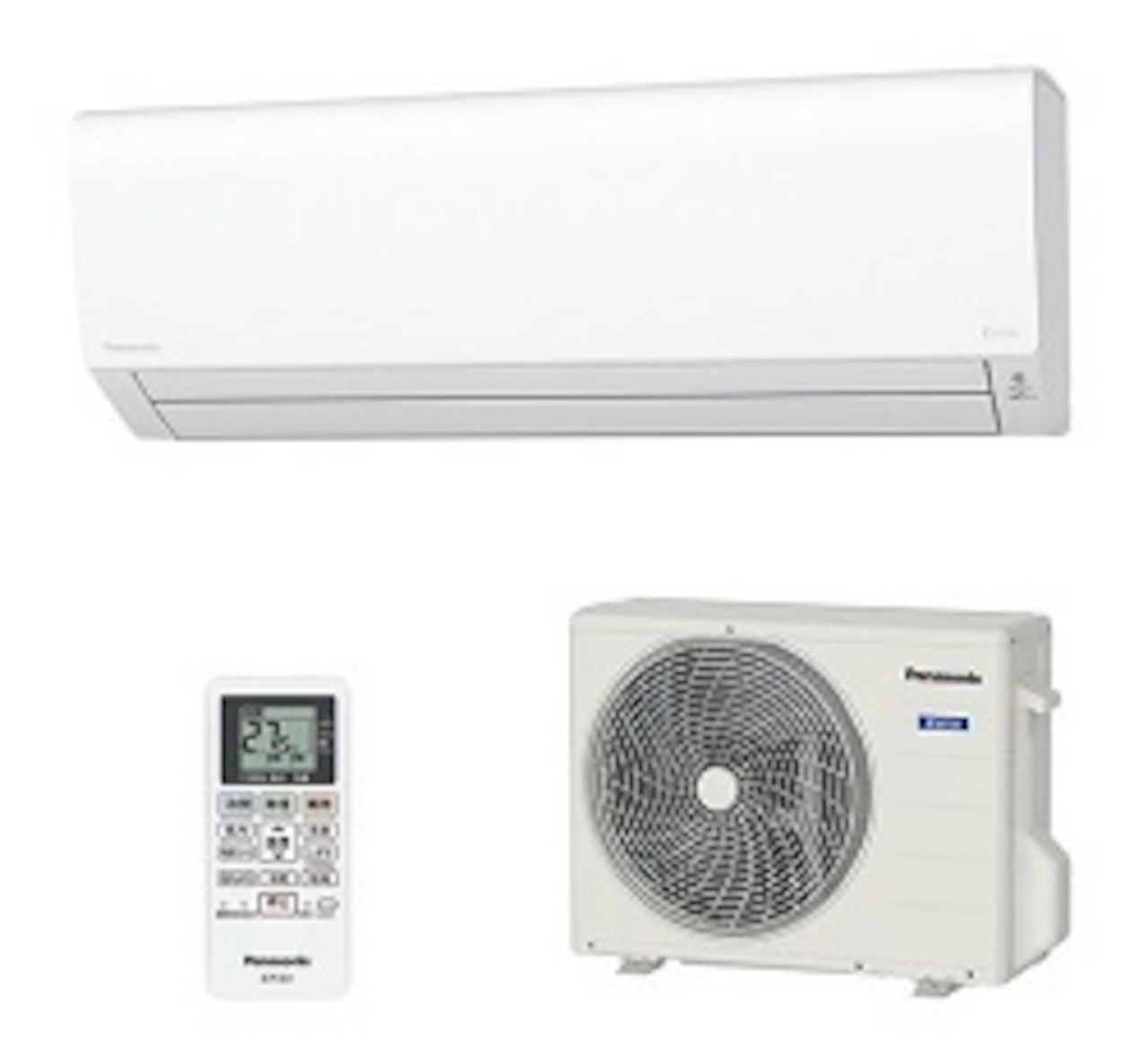 Panasonic 壁掛けエアコン エオリア FシリーズCS-223DFL-W（クリスタル  