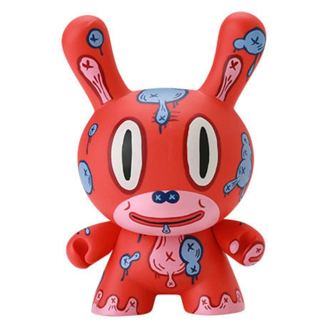 MOD - Red 8" Dunny by Gary Baseman