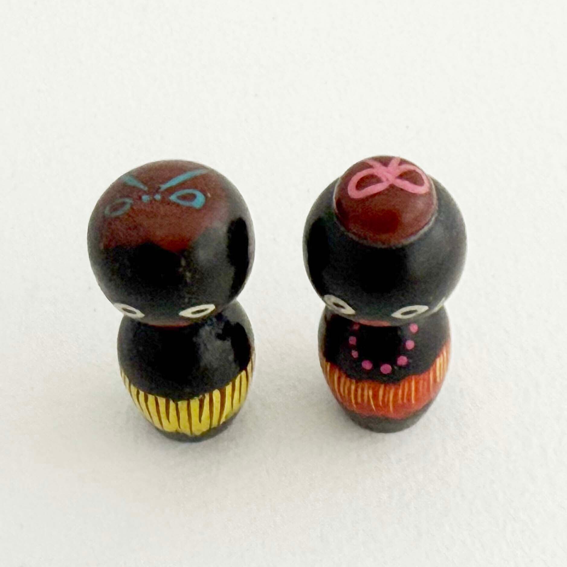 南国先住民こけしペア（4cm）