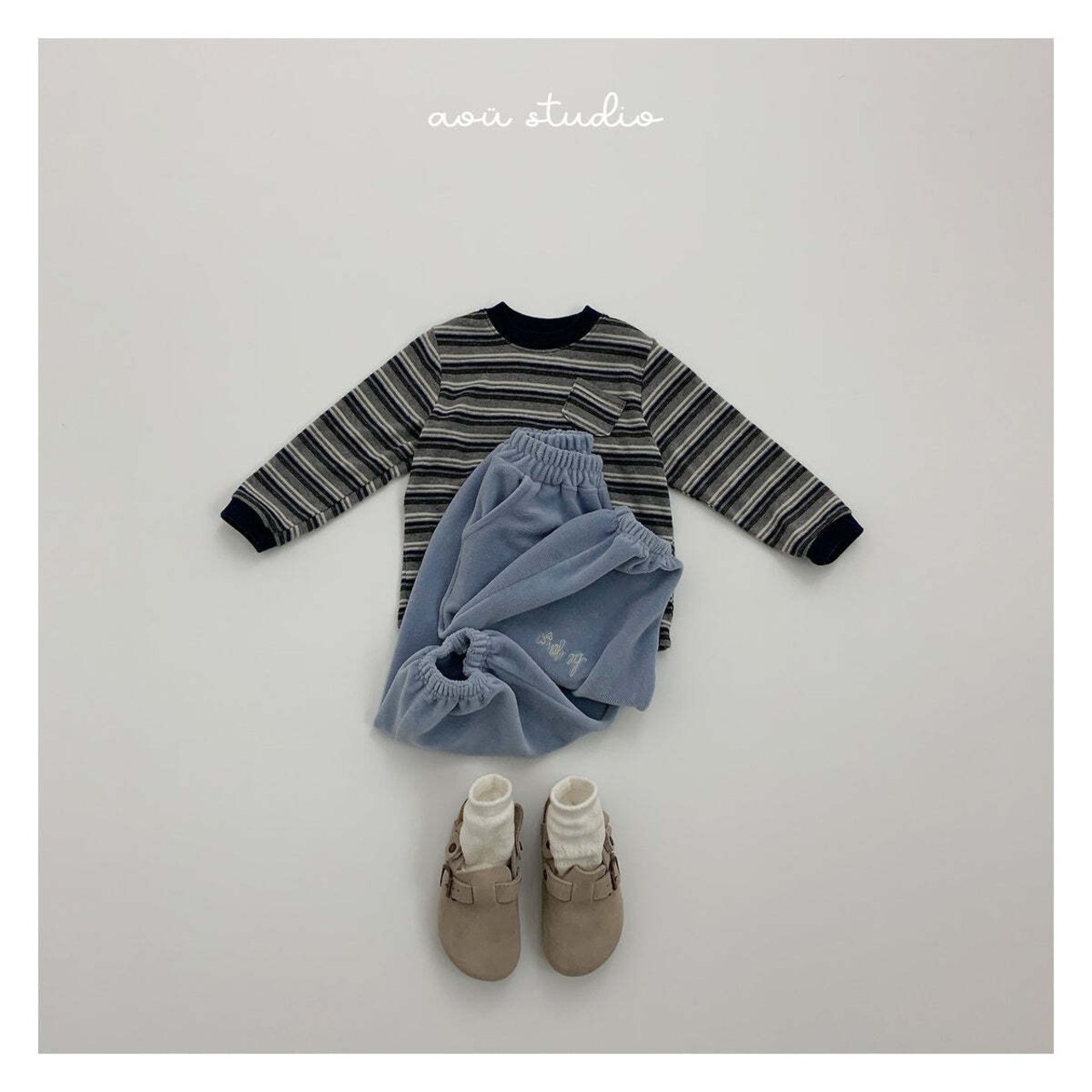 【取寄】aou studio ノイポケットTシャツ｜冬服｜韓国子供服