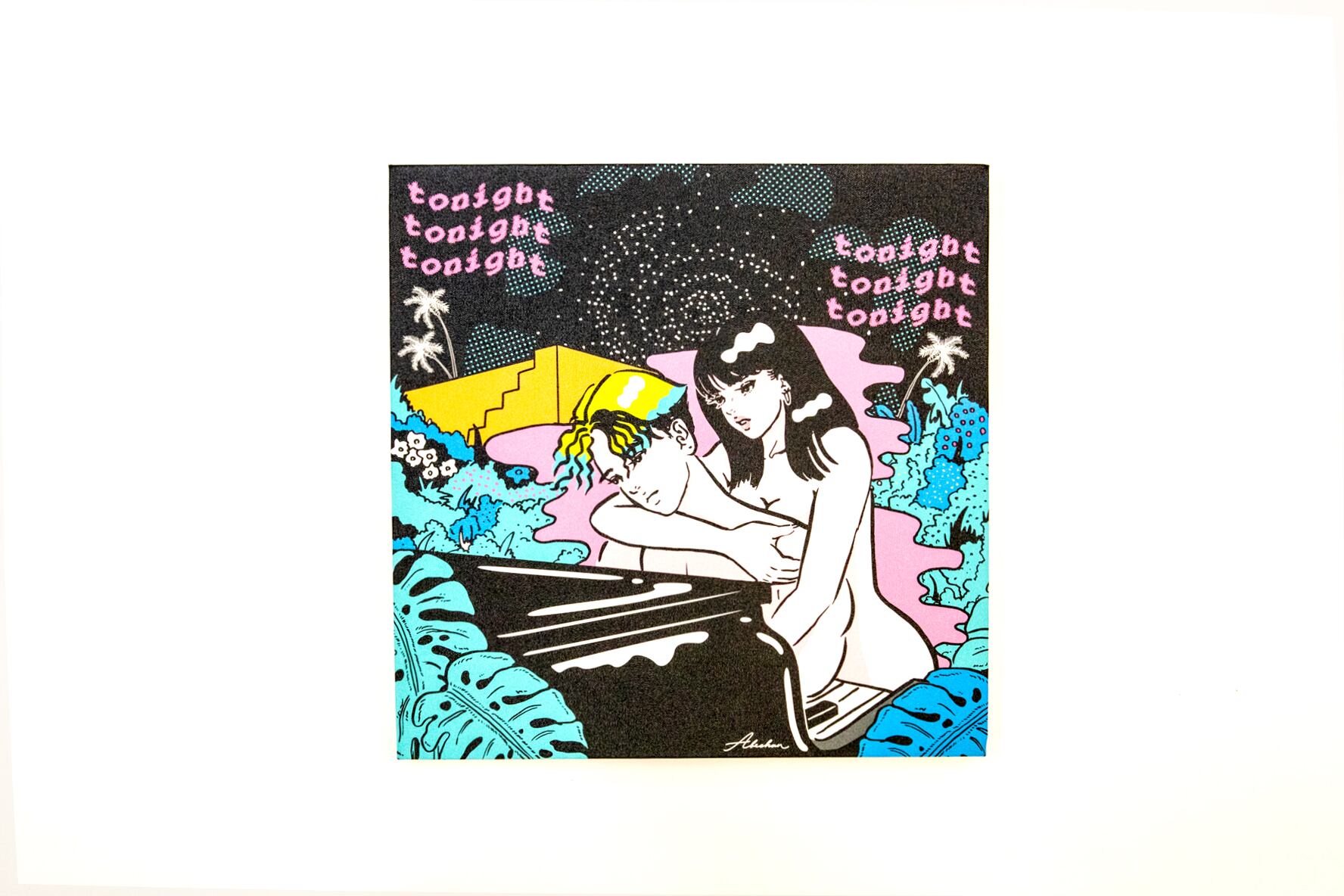 ABEChan キャンバスプリントオリジナル作品