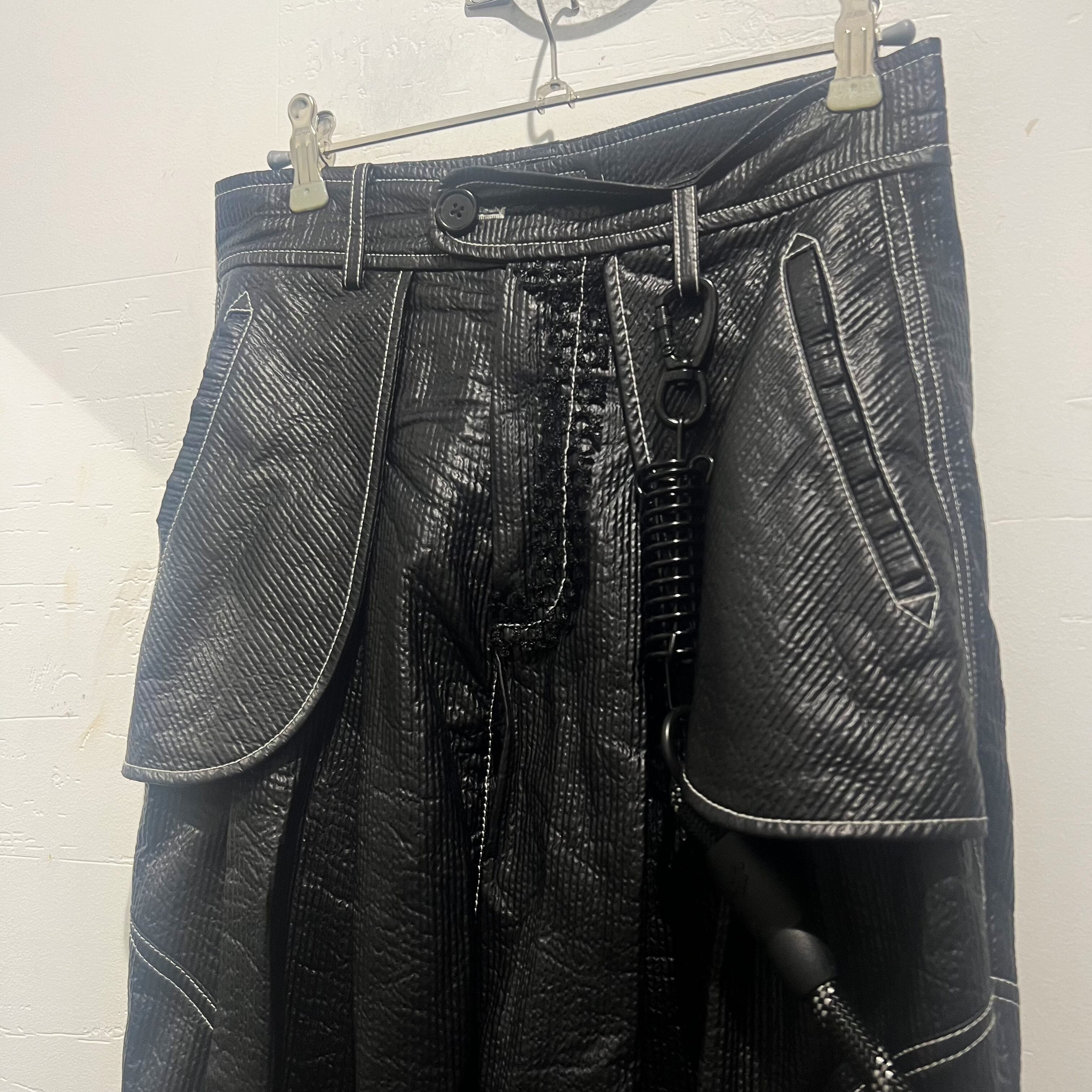 ナットエンペラーWIDE PU LEATHERPANTSkiko