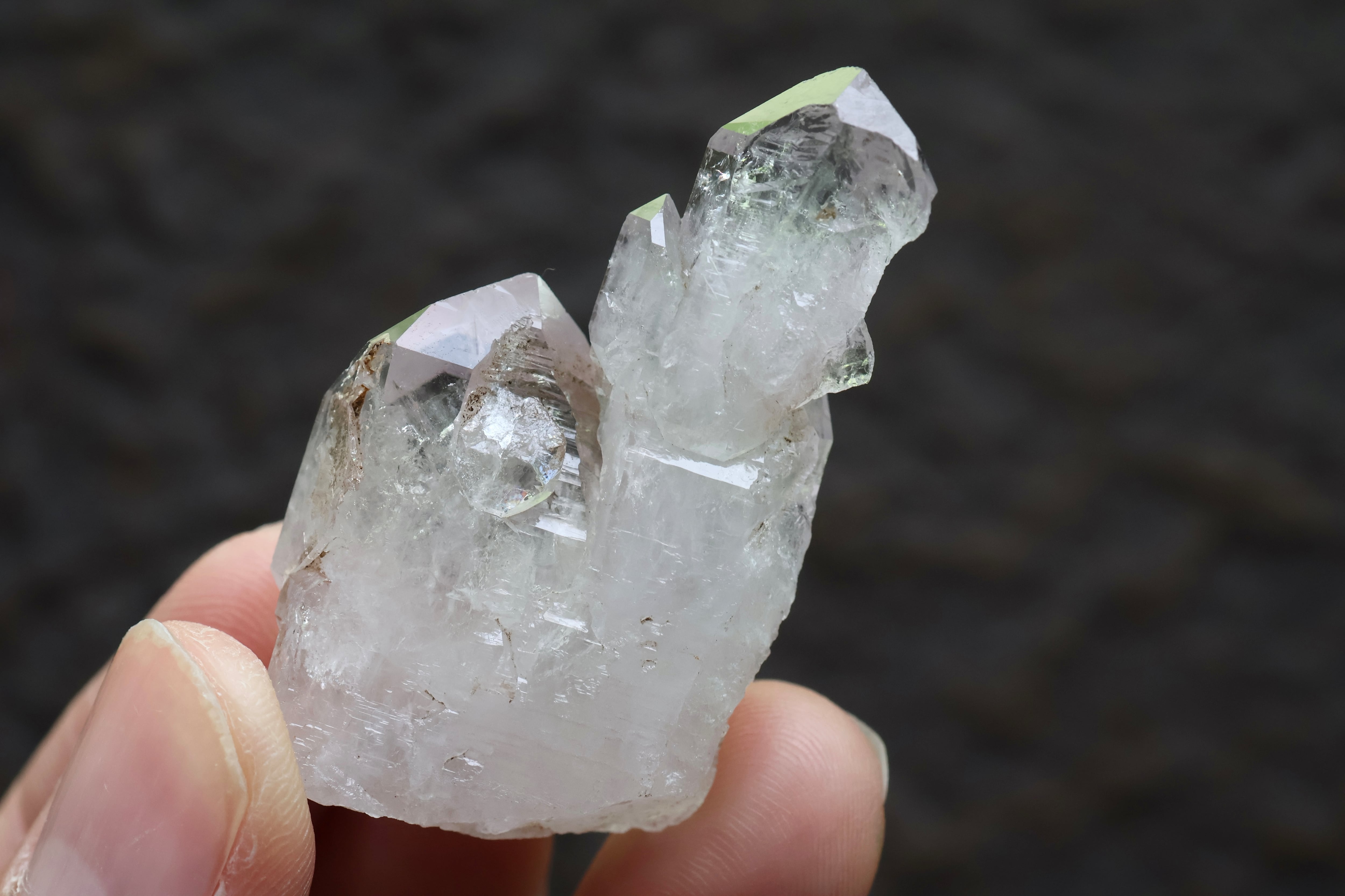 ヒマラヤ水晶 ガネーシュヒマール産 アメシスト エレスチャル | 石垣島