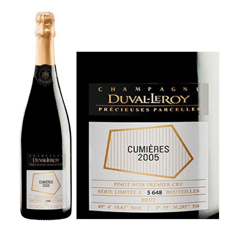Duval Leroy -PP Cumieres Premier Cru　2005　デュヴァル・ルロワ　PP　クミエール　プルミエクリュ　2005