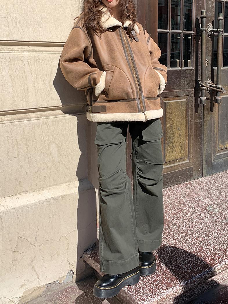 Boa stand collar jacket（ボアスタンドカラージャケット）c-630