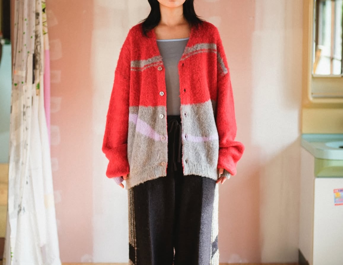 PAMM / 気狂いのニットカーディガン