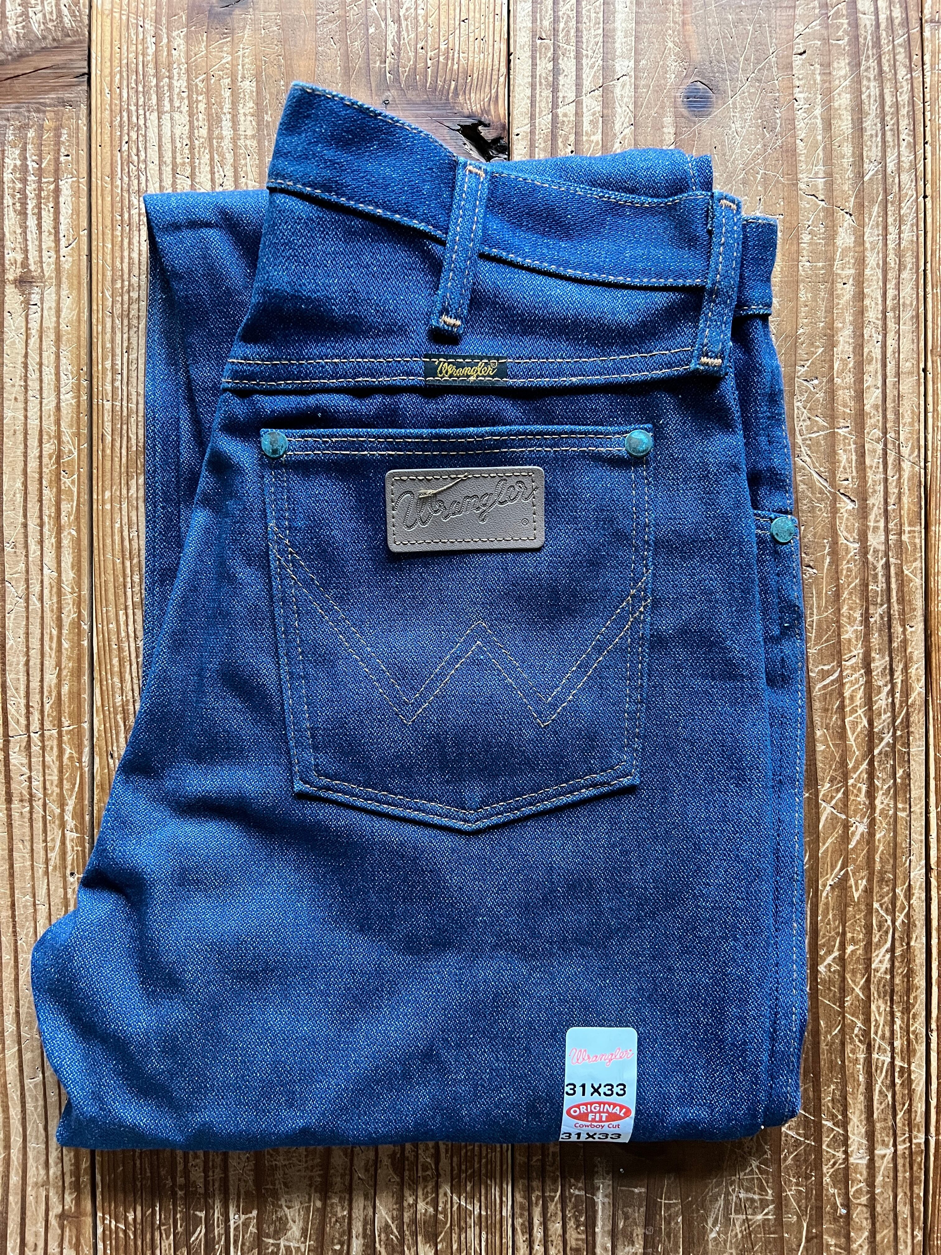 80's〜 Wrangler 13MWZ デニムパンツ DEADSTOCK 表記(31×33) USA製