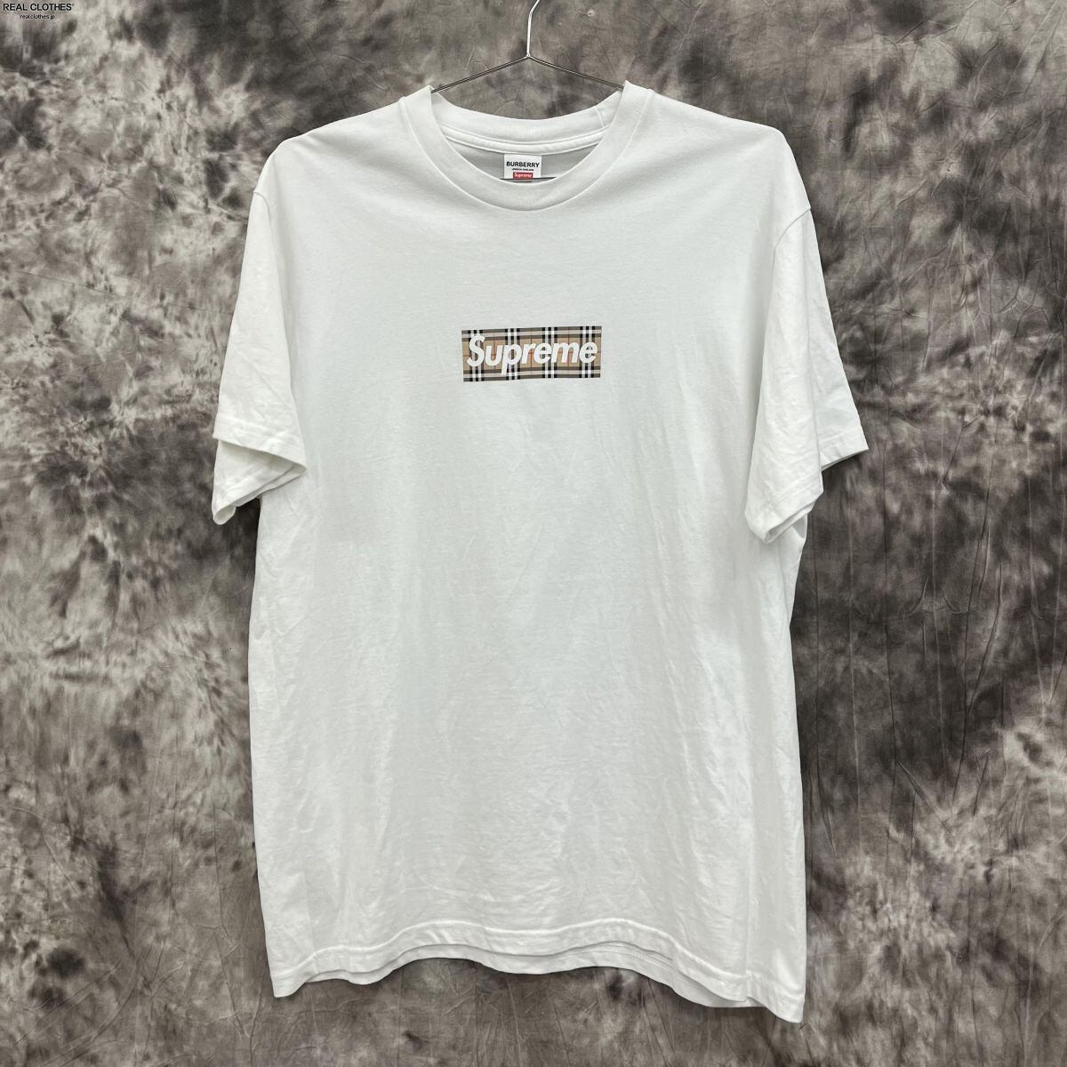 Supreme×BURBERRY/シュプリーム×バーバリー【22SS】Box Logo Tee