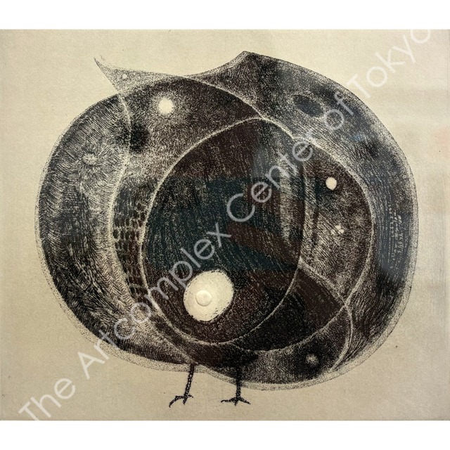 駒井哲郎「鳥と果実」