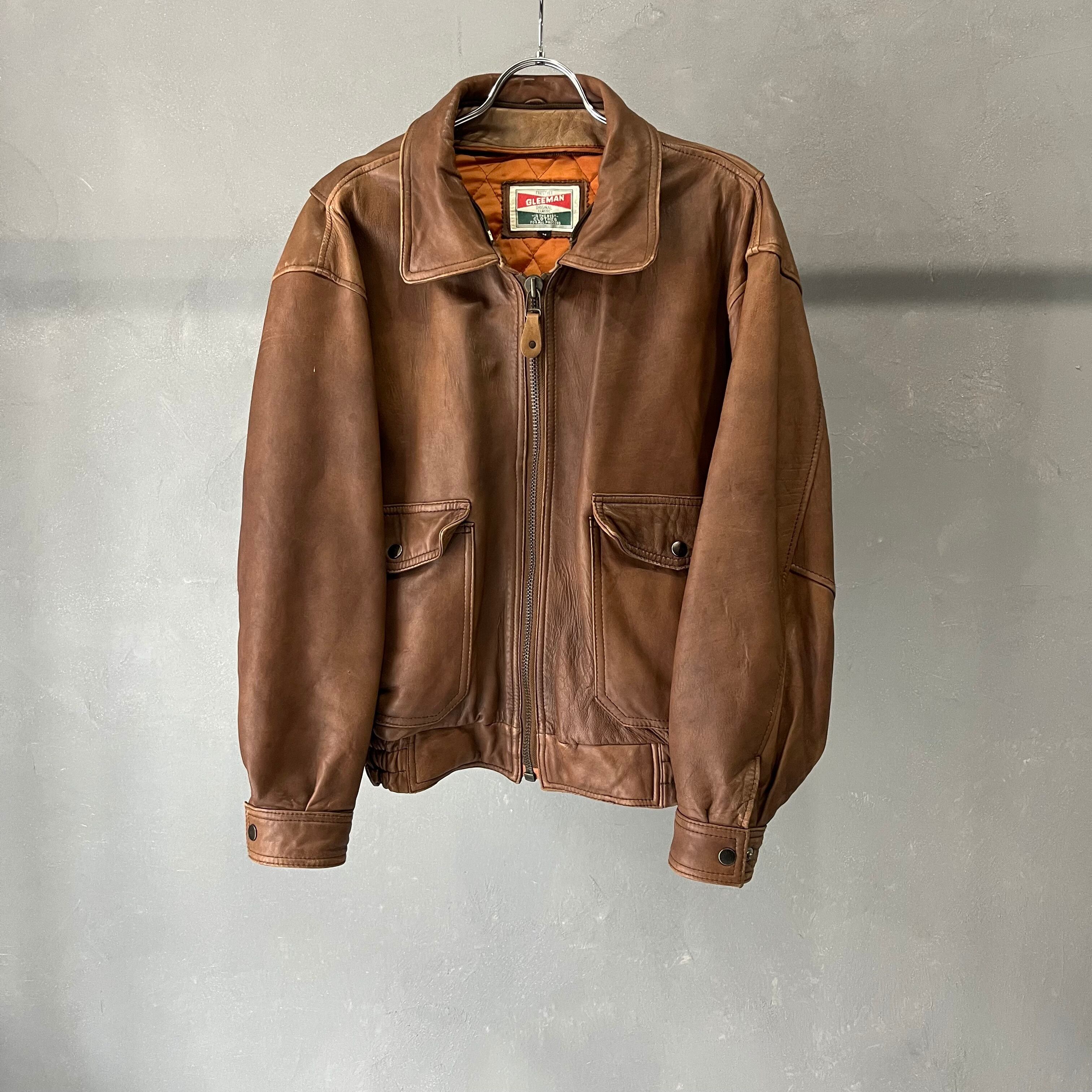 90's Marlboro Leather Jaket L / マールボロ マルボロ レザー