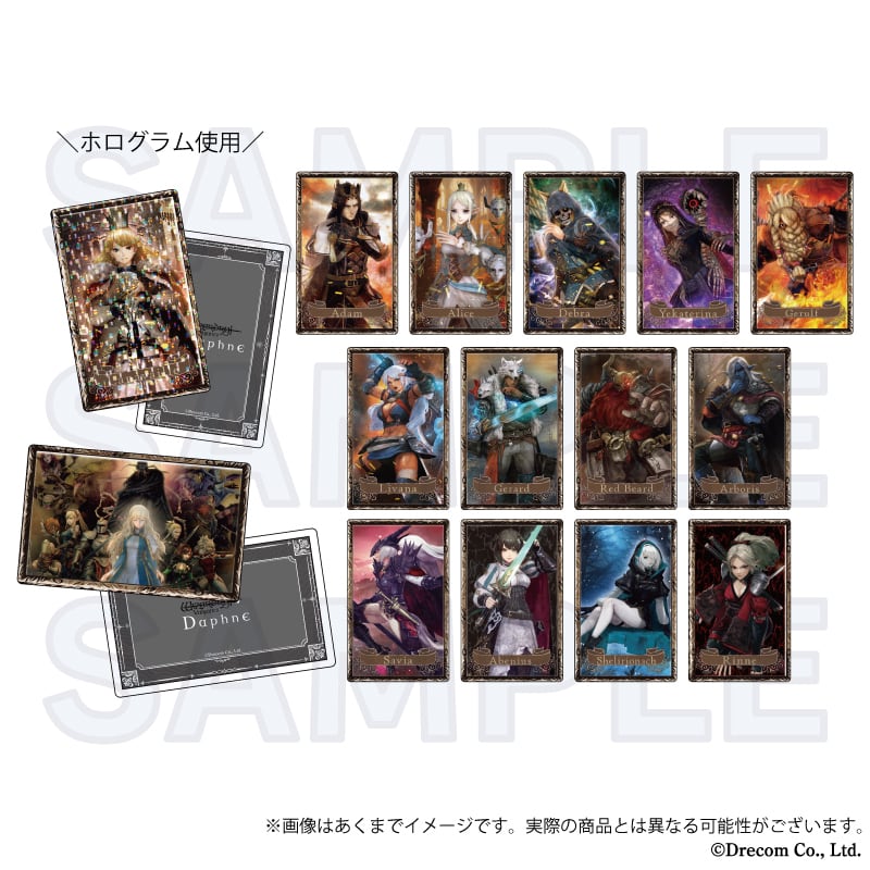 アナ ドリームボーン トレーディングカード 10月発売予定】「Wizardry Variants Daphne」 トレーディング