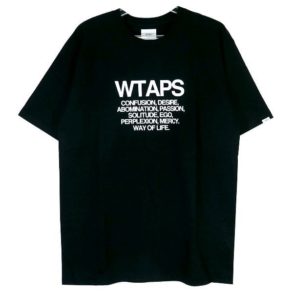 wtaps Tシャツ 1 S ダブルタップス Tee ブラック 2022
