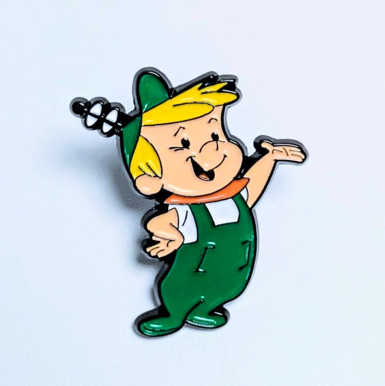 送料無料! ★ピンズ PINS★ピンバッジ 【 The Jetsons ( 宇宙家族ジェットソン ) 】エルロイ・ジェットソン / ハンナ・バーベラ 〚アメリカン雑貨 アメトイ〛