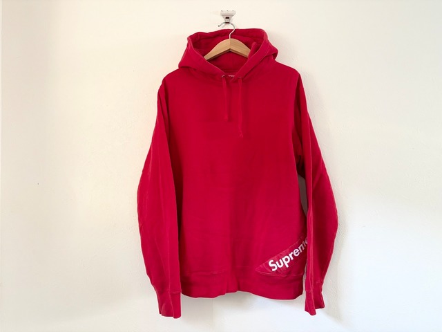 Supreme Slanted box logo hoodie MADE IN CANADA