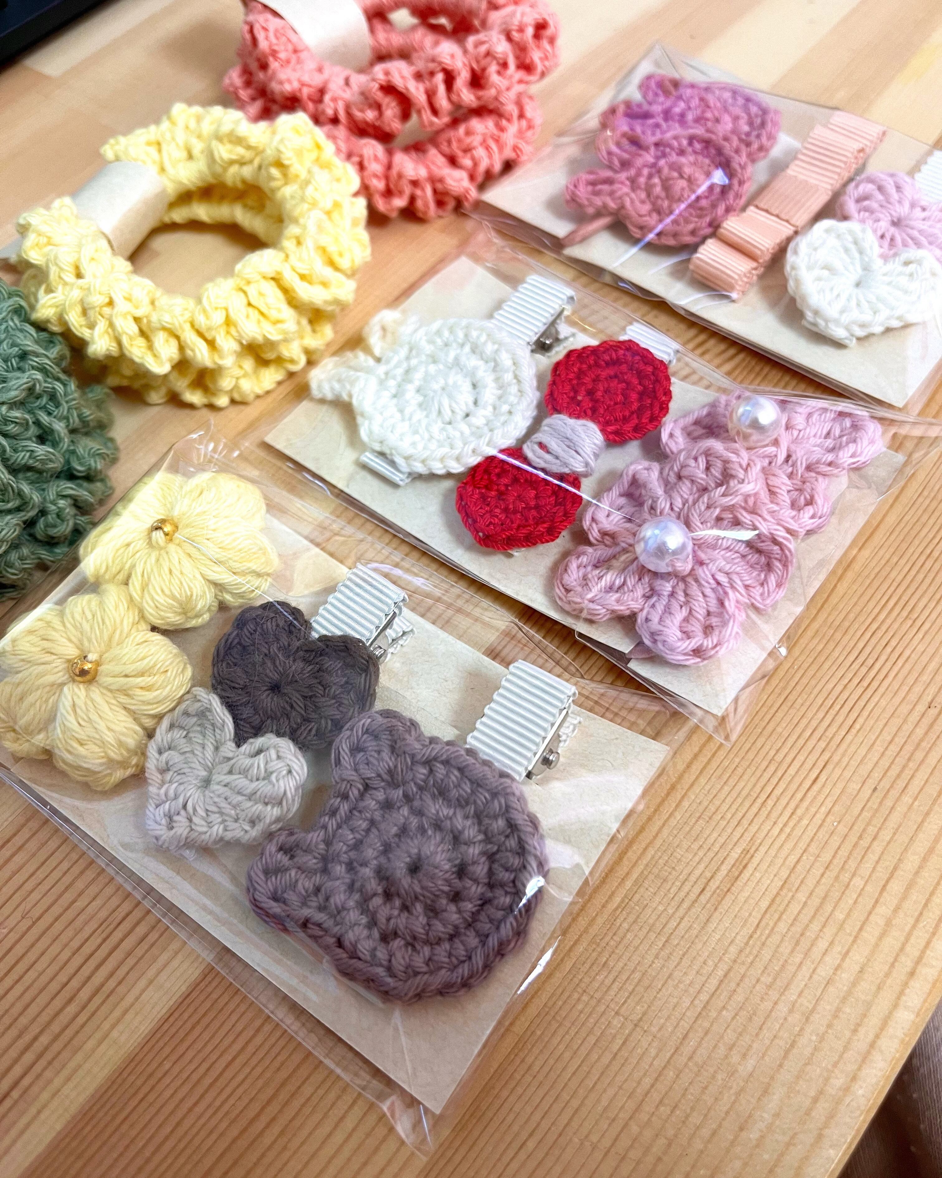 超お得☆【アクセサリー4点セット♡】ベビー・キッズ かぎ編み