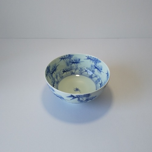 染付内外草花多用丼の商品画像2