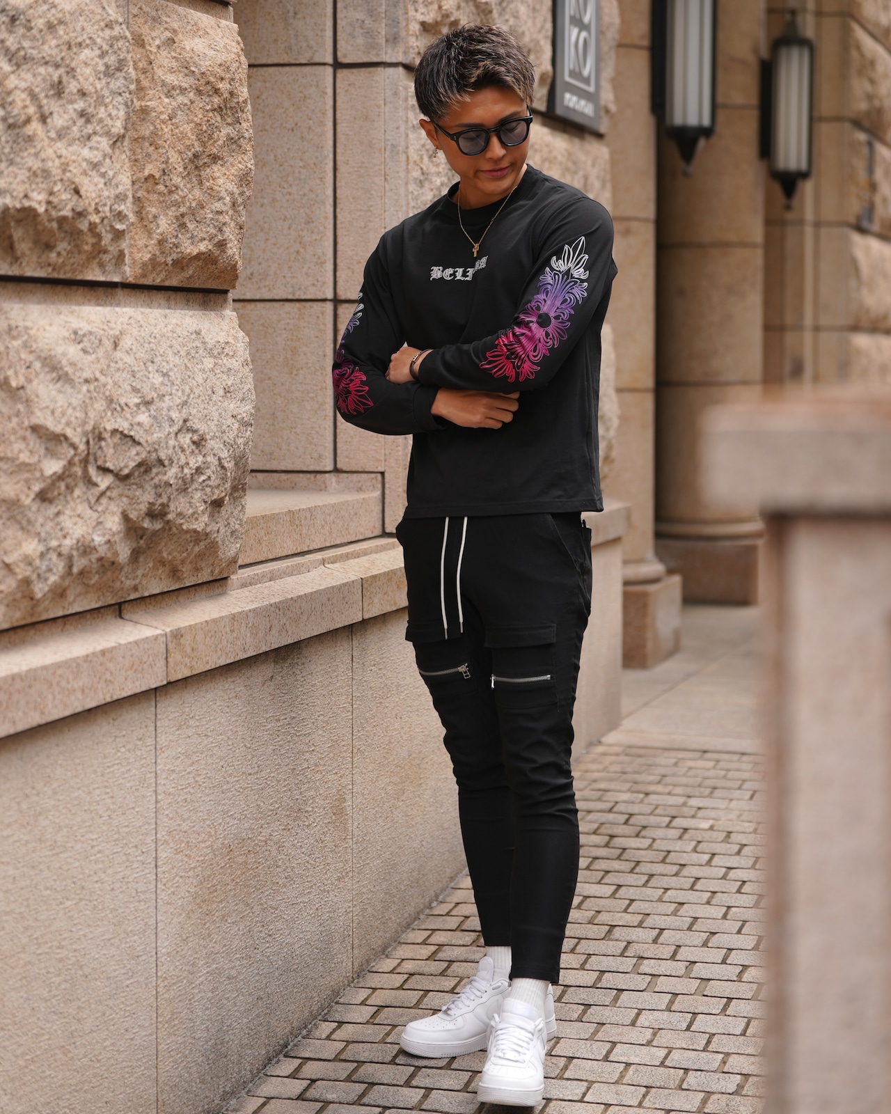 RHINE STONE SHIRTS GRADATION【BB25034】