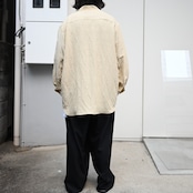 Nonnotte / Calm Oversized Open Collar Shirt
