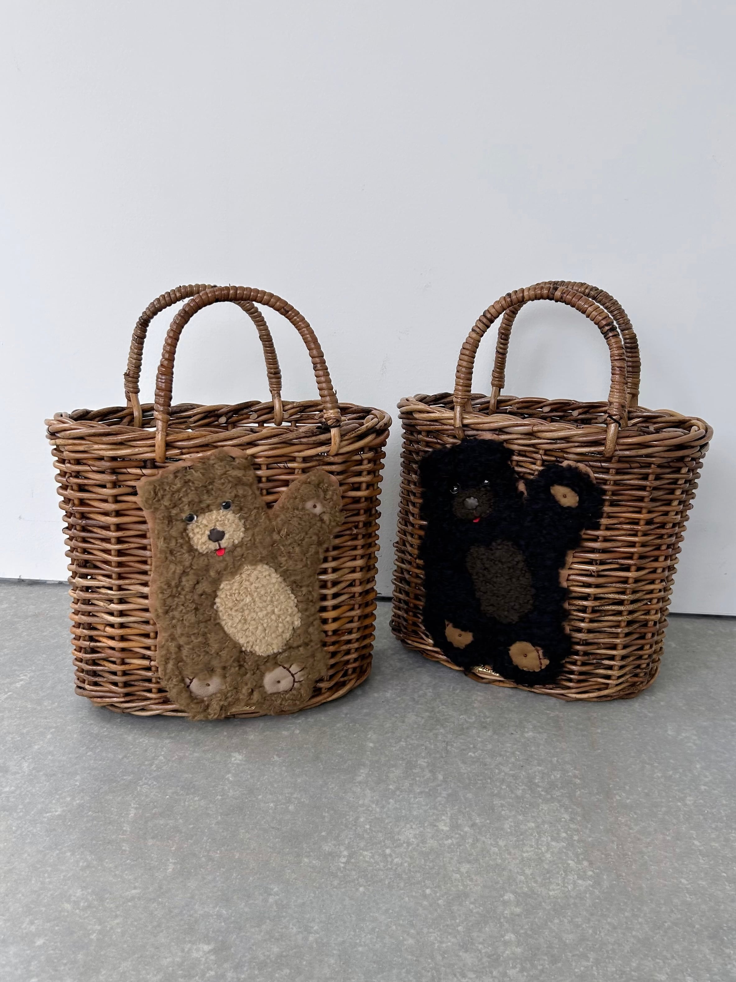 くま　 ミュベールカゴバッグ クマカゴバッグ | MUVEIL Online Shop