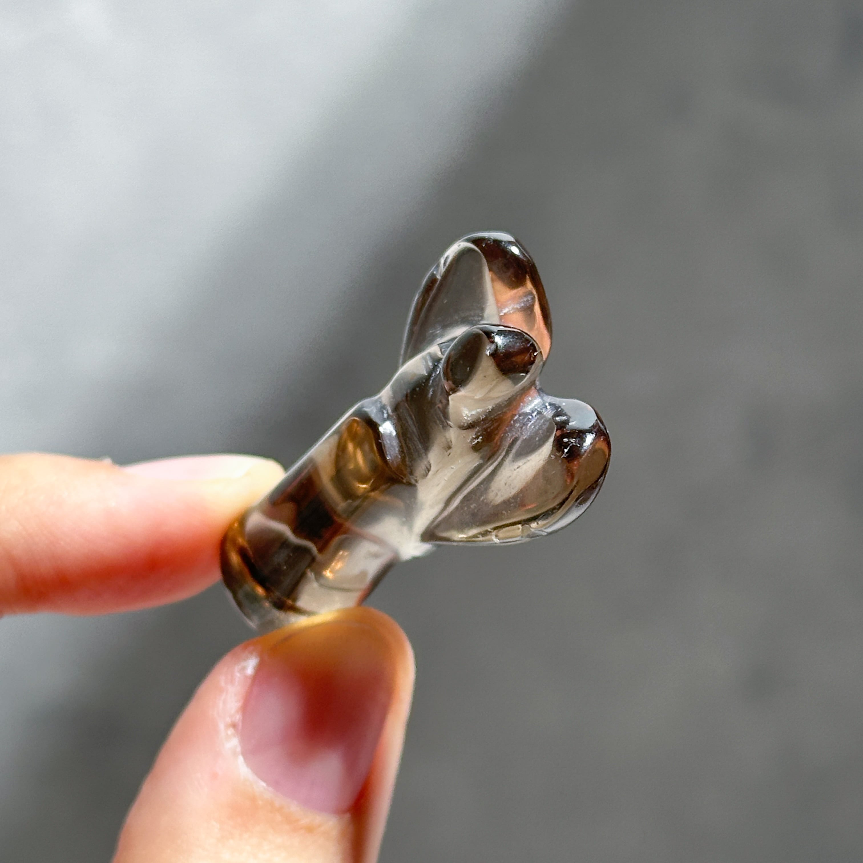 スモーキークォーツ ミニミニエンジェル11◇Smoky quartz Angel