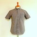 Widespread BD S/S Shirts　Brown Glen Check Broad