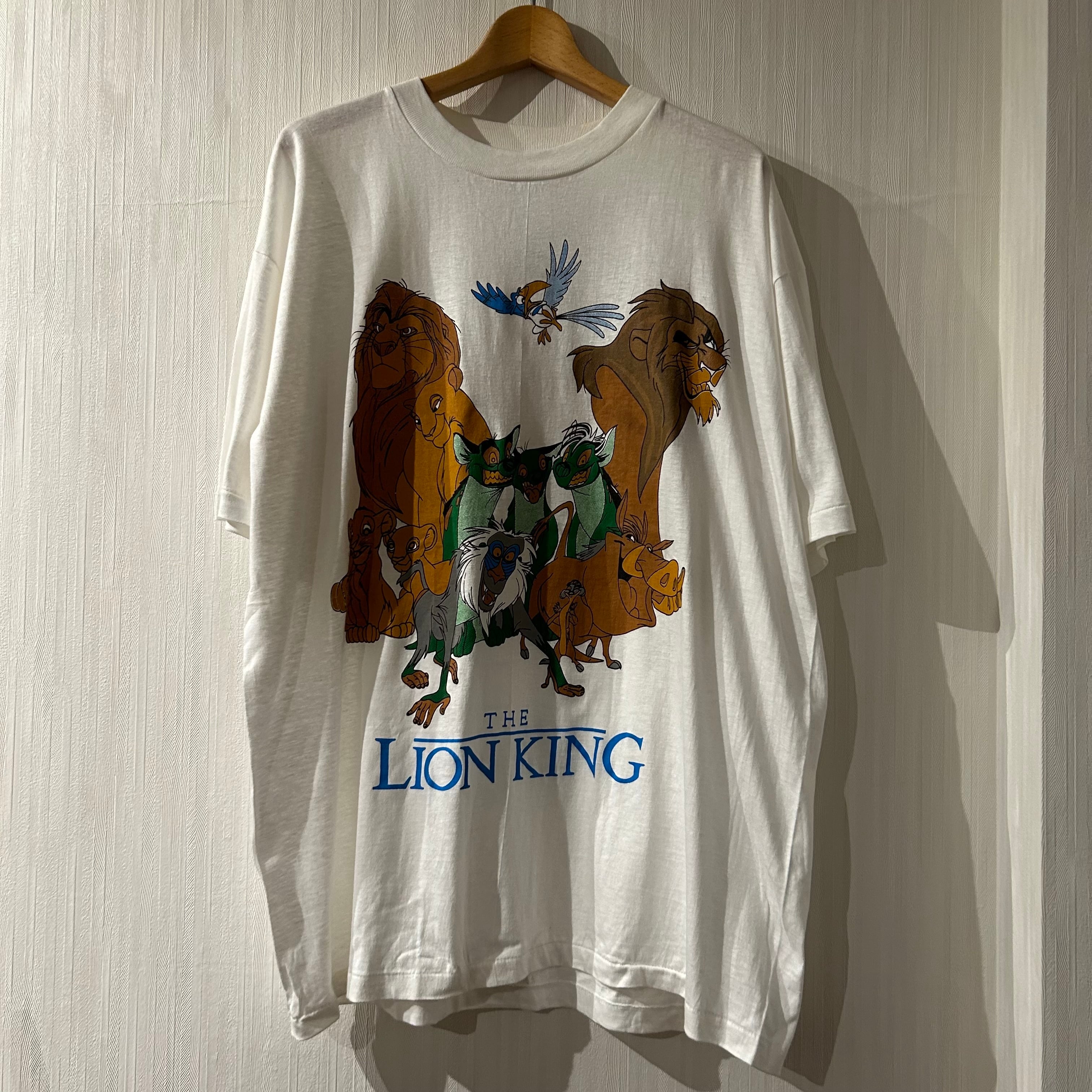 "DEAD STOCK" 1990s “Bootleg” THE LION KING T-shirt