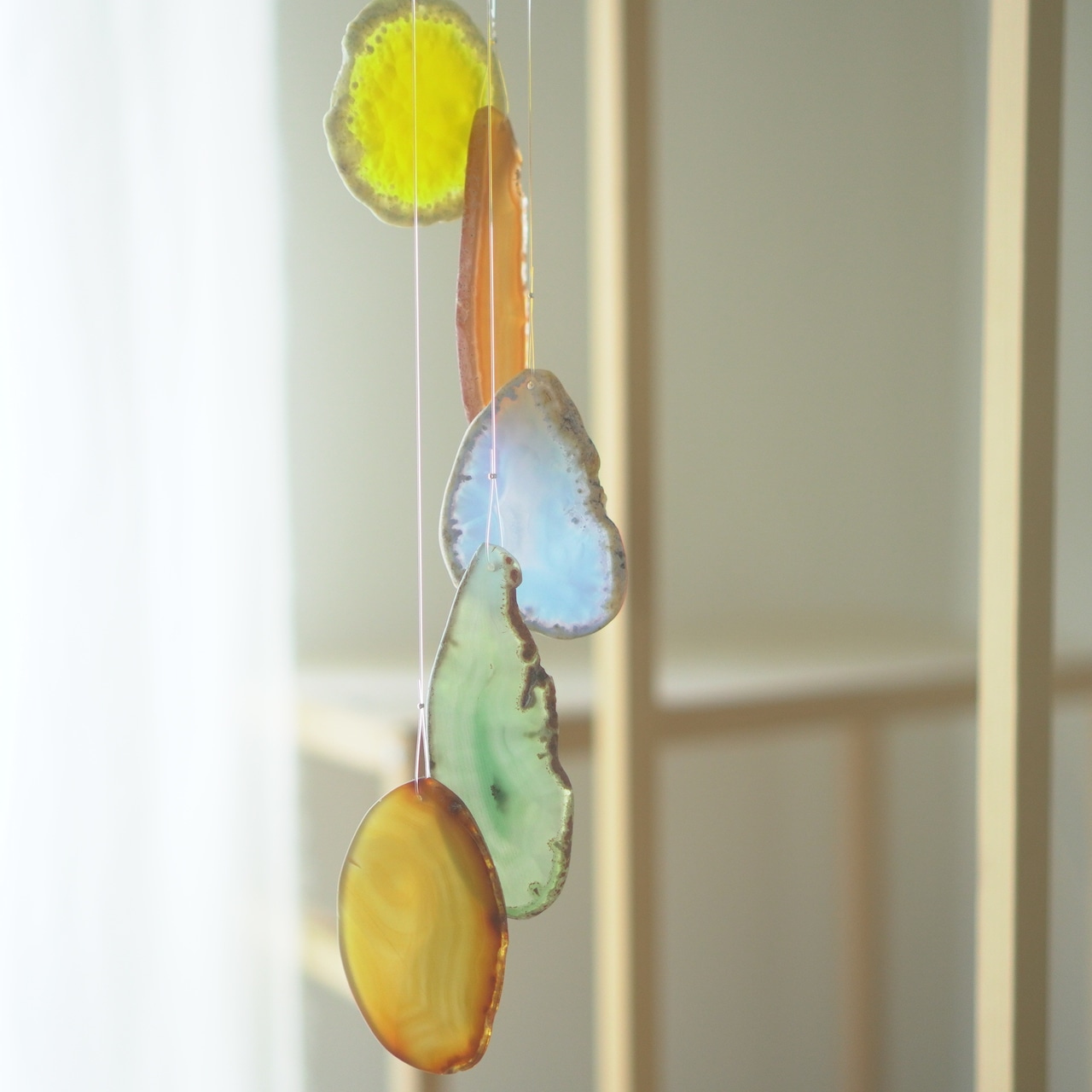 Spring Garden 06 - アゲートヒーリングチャイム / Agate Sun Catcher Wind Chime 632