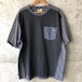 GG518 00s Tシャツ 無地 黒 ポケT マクドナルド McDonald