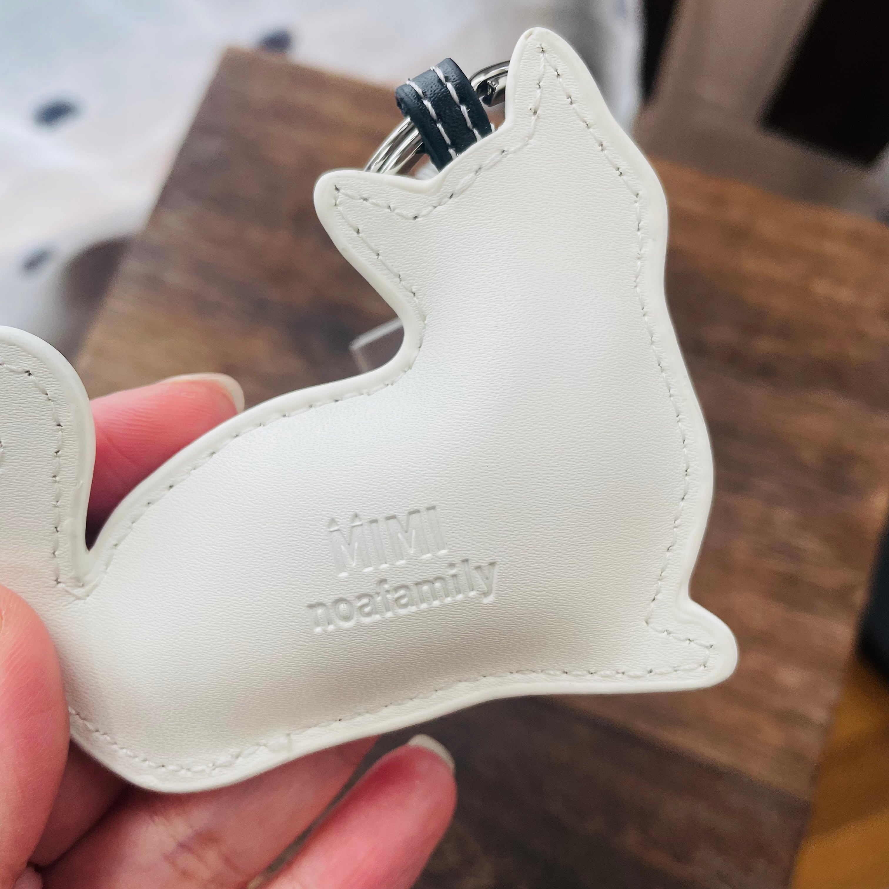 ☆キーホルダー｜キャットキーリング 白猫 黒猫 ねこ ネコ 猫雑貨 猫グッズ キーホルダー かわいい  プレゼント 贈り物