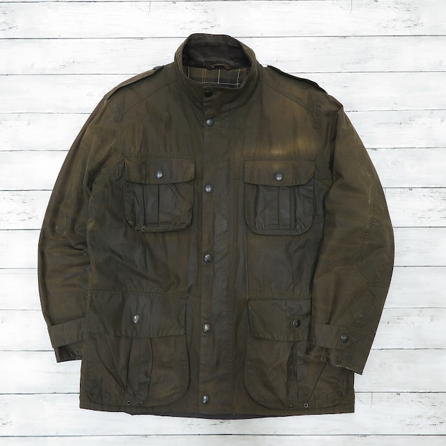 Barbour バブアー TROOPER JACKET トゥルーパー 3ワラント オイルドジャケット カーキ メンズ Lサイズ