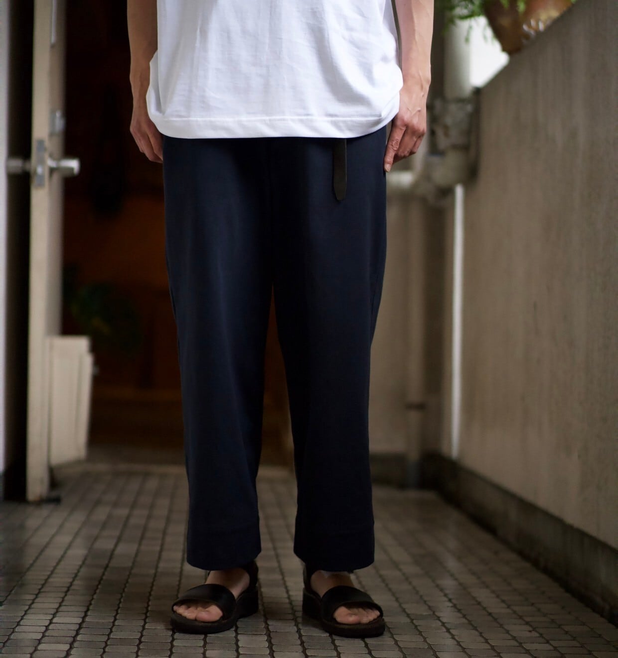 TUKI(ツキ) / s/s WIDE WORK -navy blue-(0169) | Signs