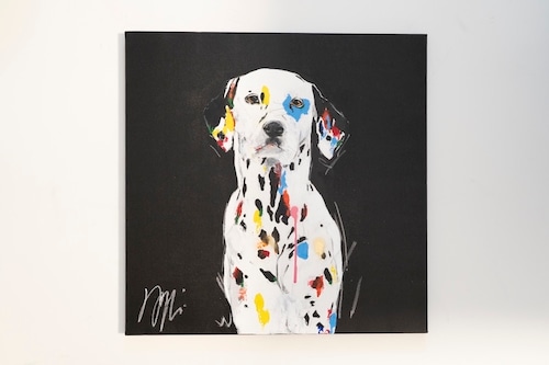 Dalmatian / ダルメシアン　/ 犬の現代アート作品　絵画販売