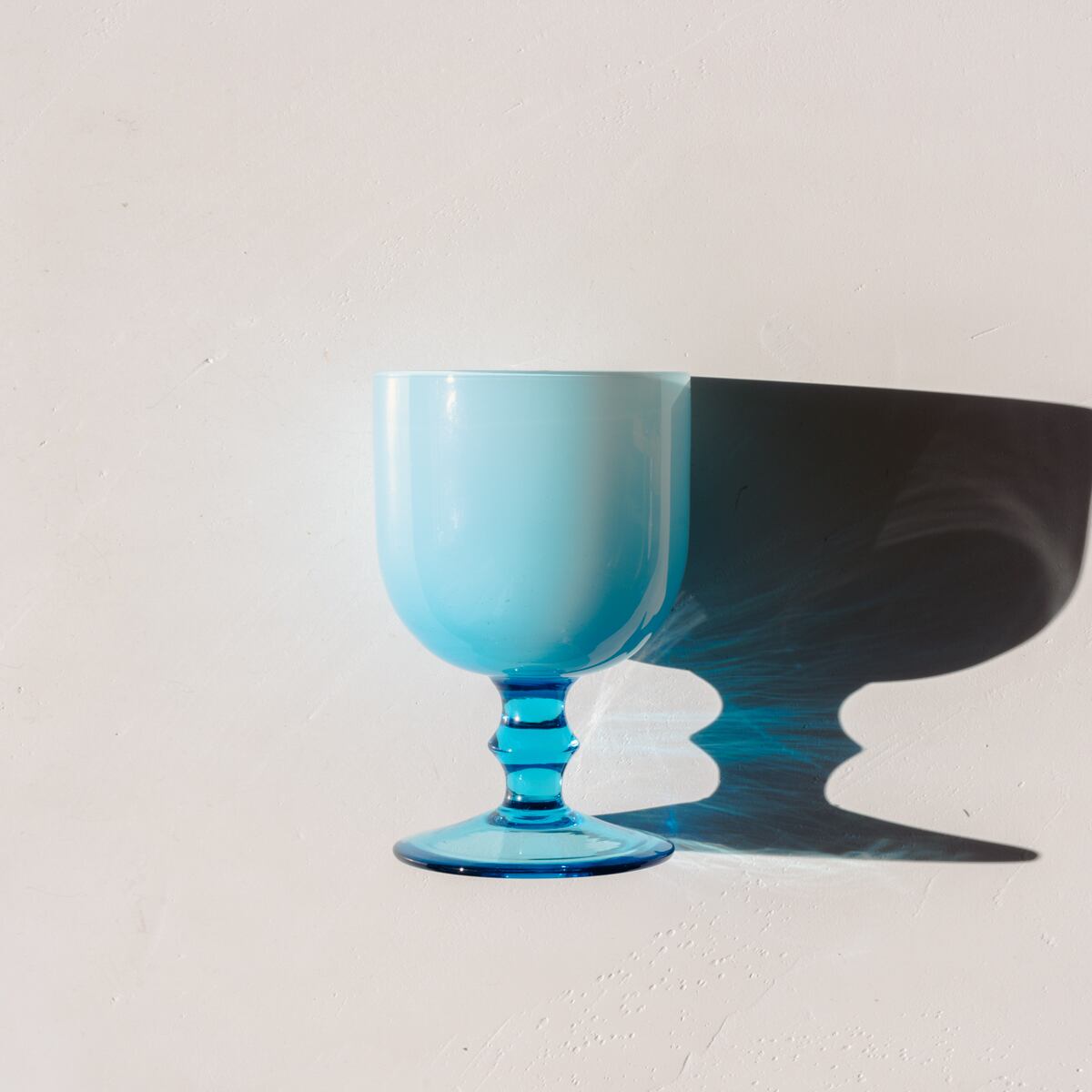 Milky Goblet (Pale Blue)