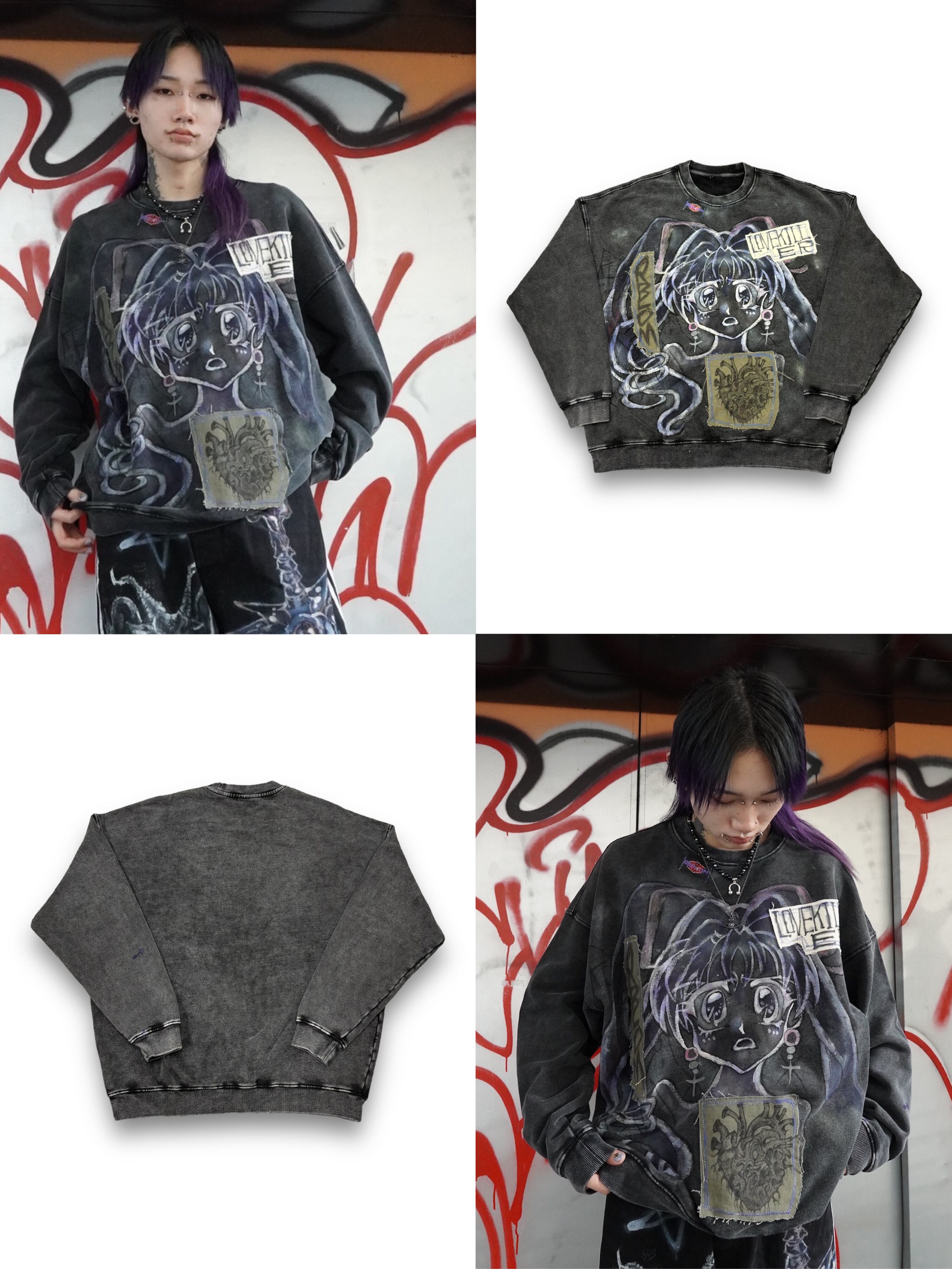 【LOVE KILLER× REBLOM】sweat(B)