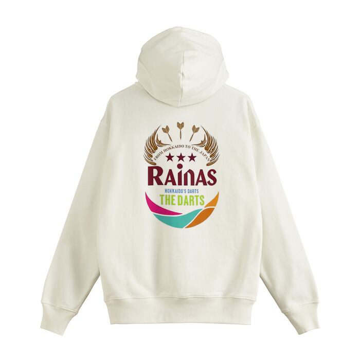 Shhh Design Zip Hoodie (White) | Pay ID