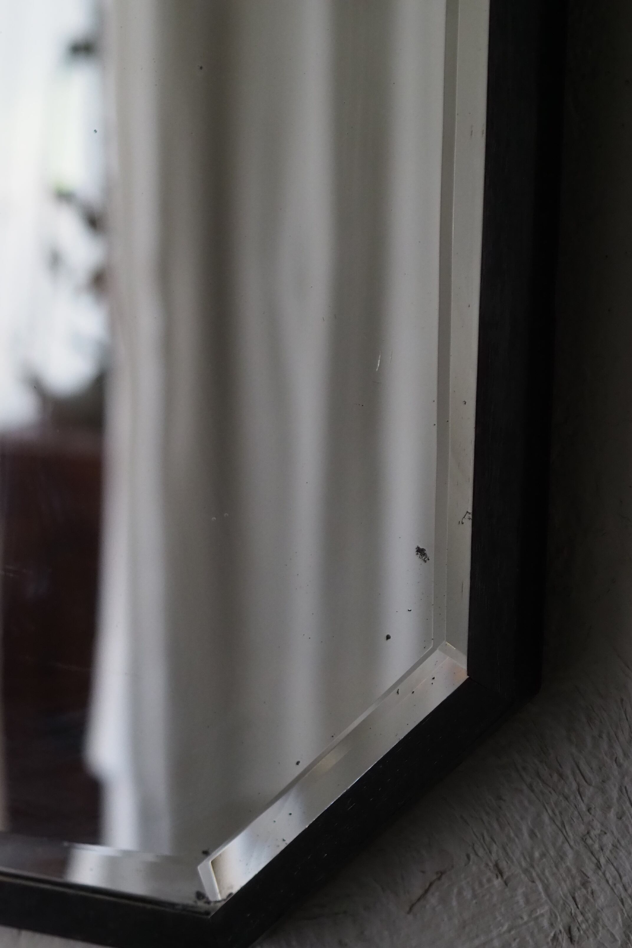 イギリス vintage mirror 鏡 英国から届いたアンティークのミラー、八角形の美しい鏡(k-4484