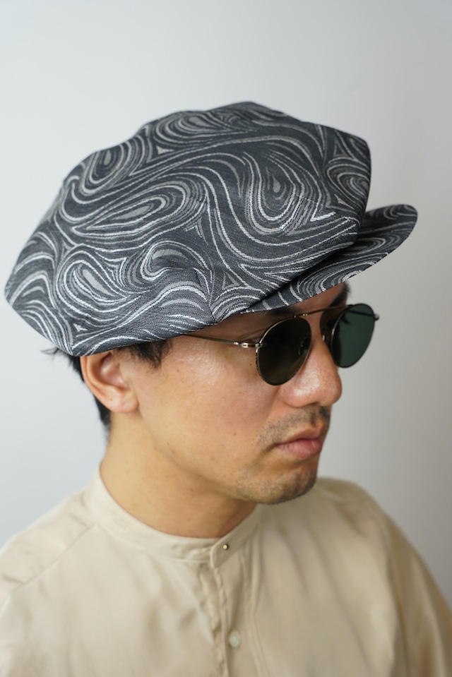 SHAMS/ 80's Dede Stock Silk Paisley Pancake Cap