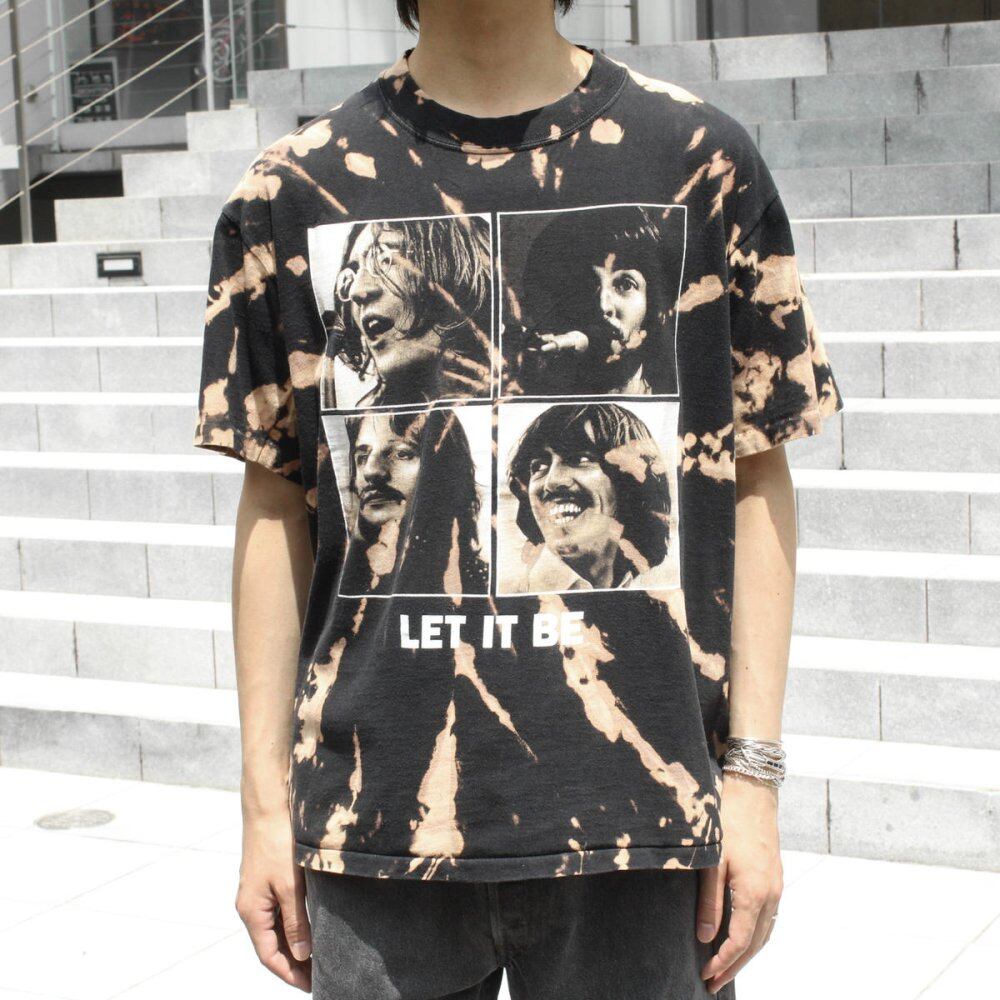 Beatles Vintage T-shirt [The Beatles] [LET IT BE] [1996s-] Tye Dye