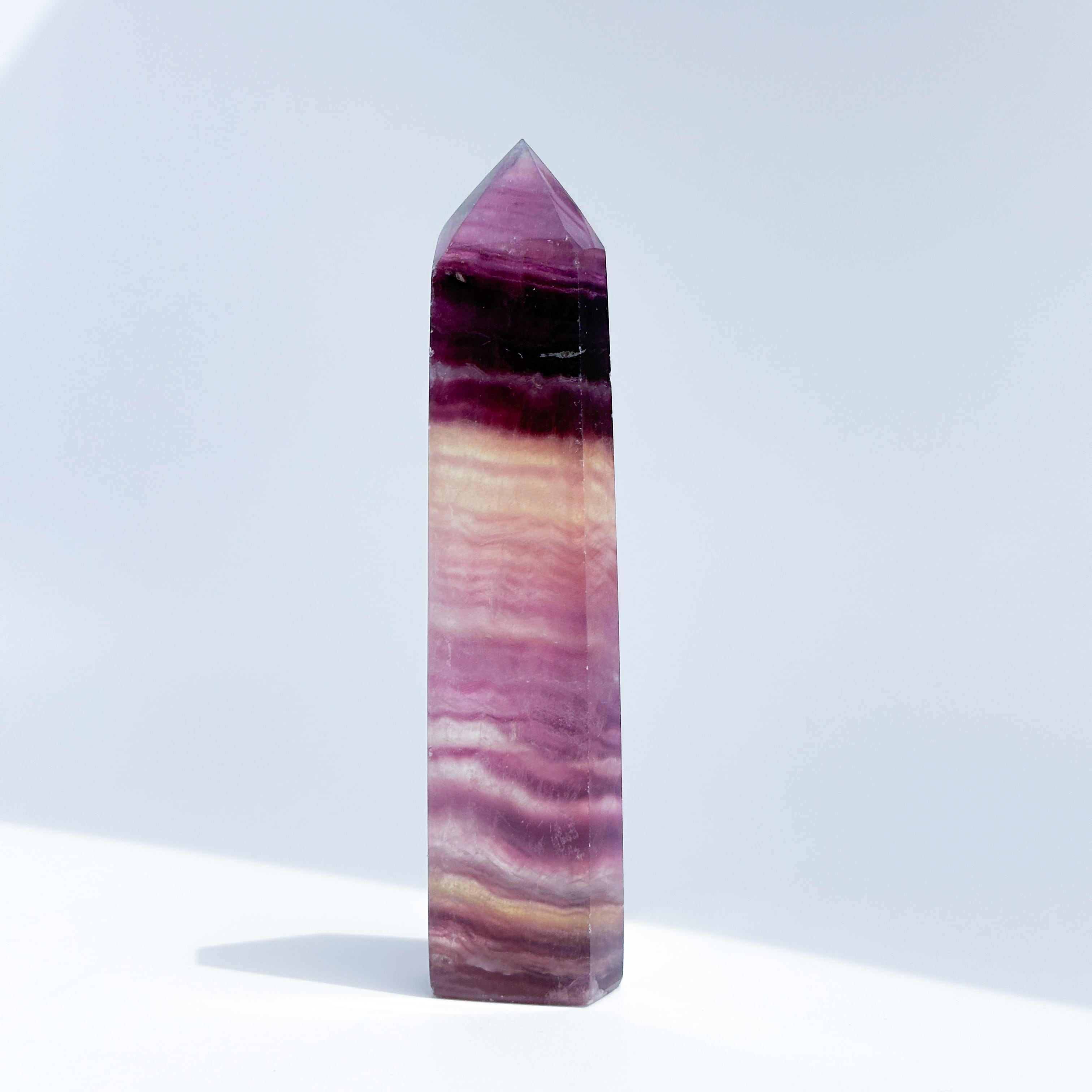 レインボーフローライト タワー24◇ Rainbow Fluorite ◇天然石・鉱物