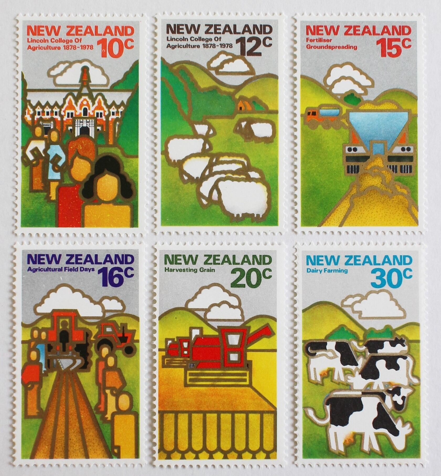 ニュージーランド及びその領土切手 ニュージーランド及びその領土切手 被占領国の国旗シリーズ