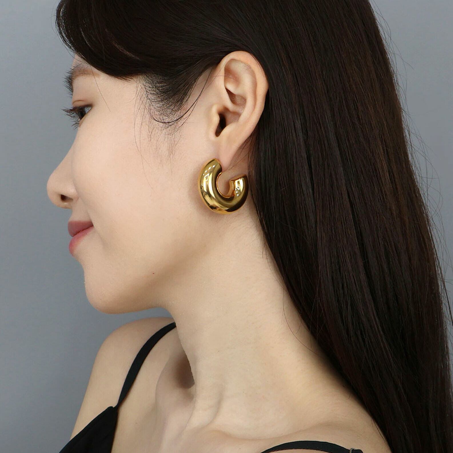 【SELECT】サージカルステンレス 316L フープピアス