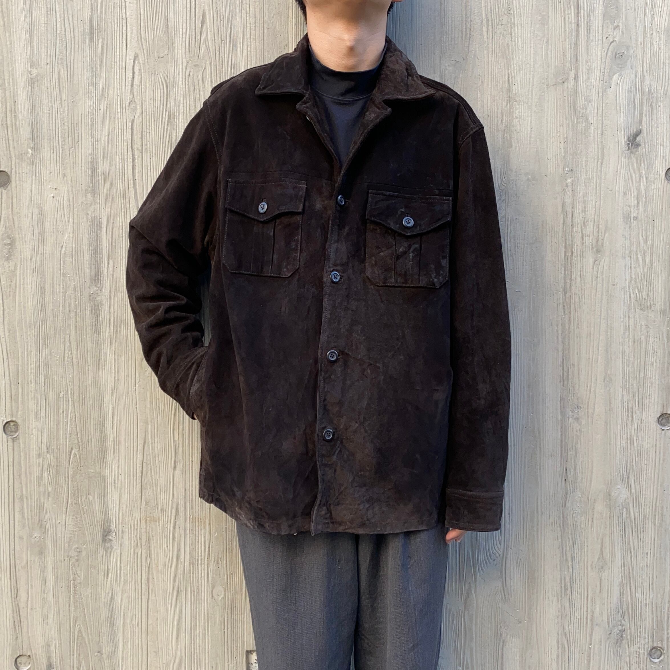 90s old gap 本革ジャケット スエード　ボックスシルエット 90s old gap 本革ジャケット スエード ボックスシルエット ギャップ