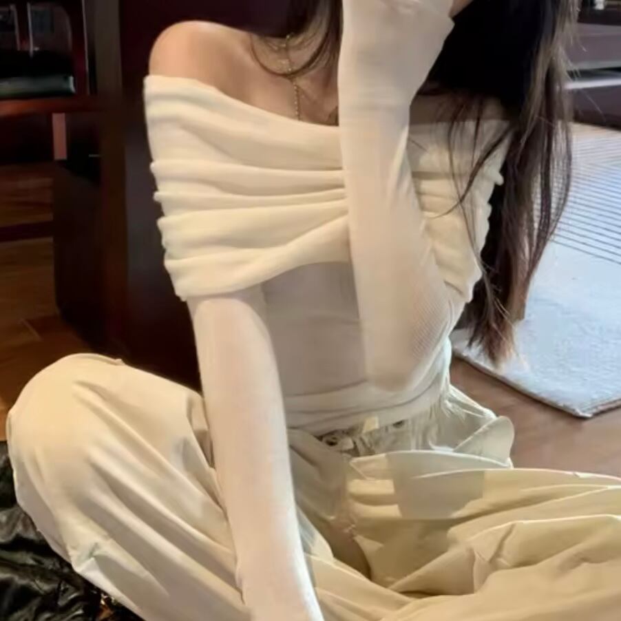 gather off shoulder tops