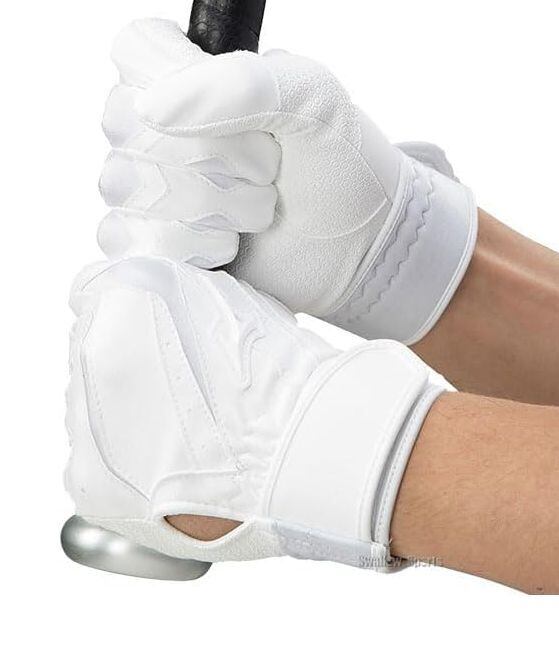 ミズノ(MIZUNO)バッティング手袋【両手用】高校野球ルール対応モデル 品番: 1EJEH245