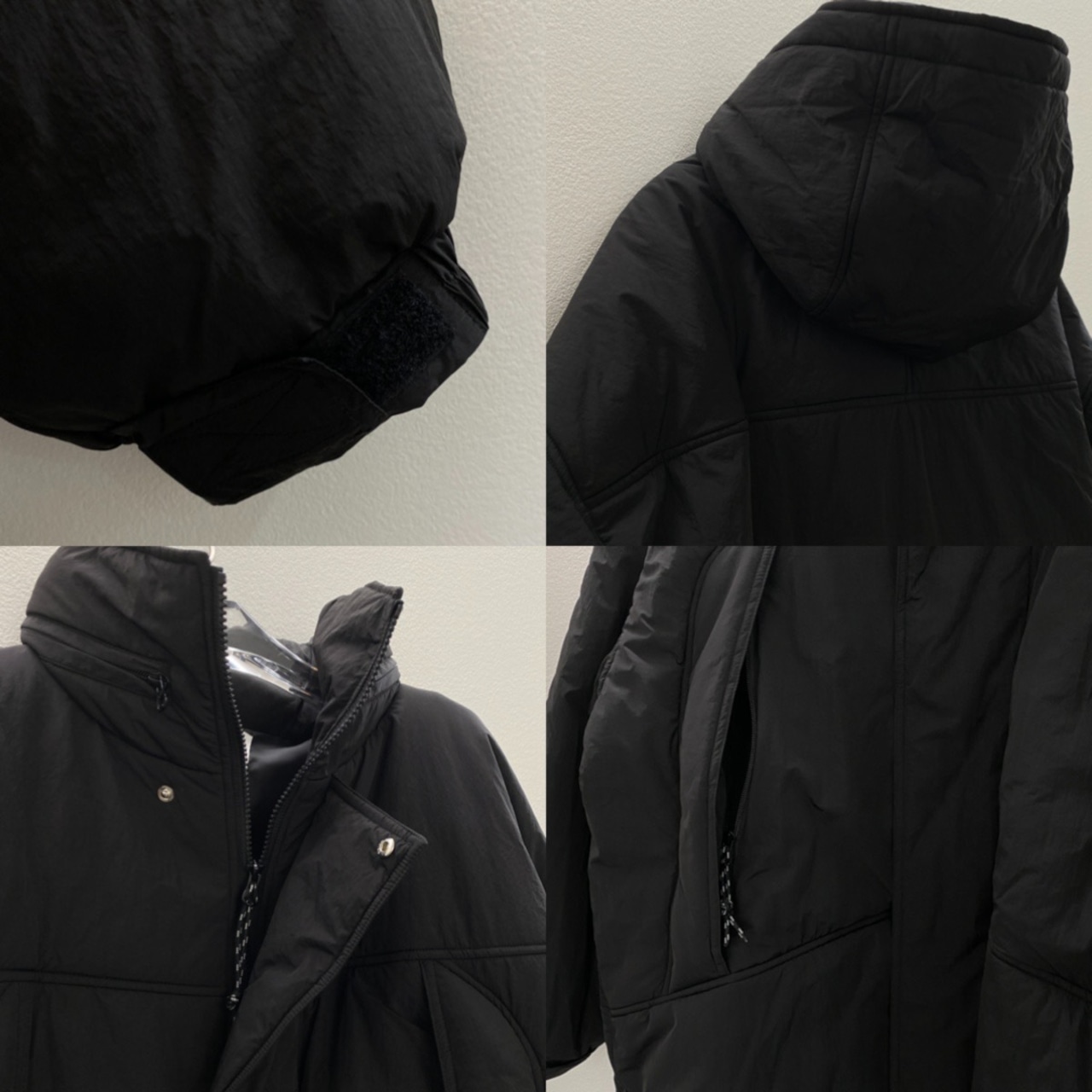 【受注予約：11月下旬入荷予定】padded MONSTER nylon CO/black