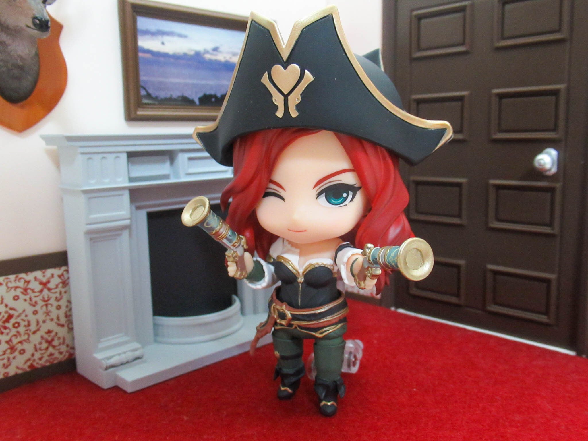 再入荷【1754】 ミス・フォーチュン 髪パーツ ロング ねんどろいど