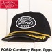 AMERICAN NEEDLE アメリカンニードル FORD Corduroy Rope, Eggs BLACK スナップバックキャップ 帽子 SMU724B-FORD 日本代理店正規品