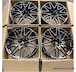 22インチ サテンブラックホイール BMW X5 E70 F15 X6 E71 F16 5x120 818 22x9.5/10.5 " -★
