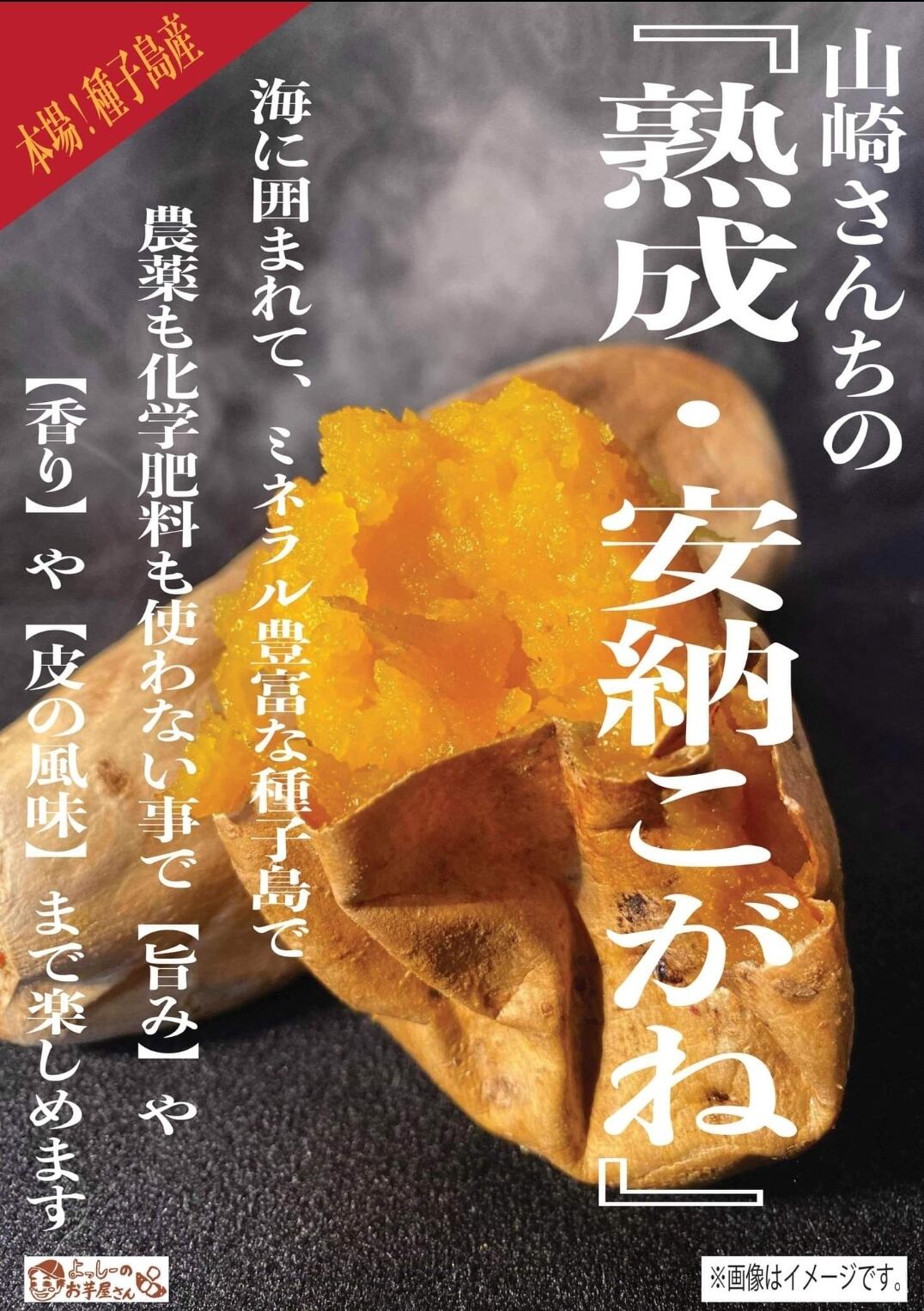 お取り寄せ 焼き芋・干しやきいも｜【公式】よっしーのお芋屋さん。